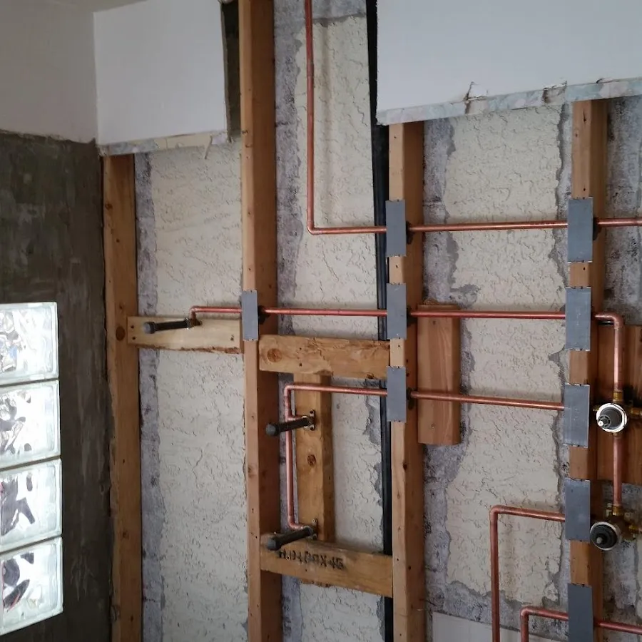 Copper pipe installation for Repiping in Enterprise