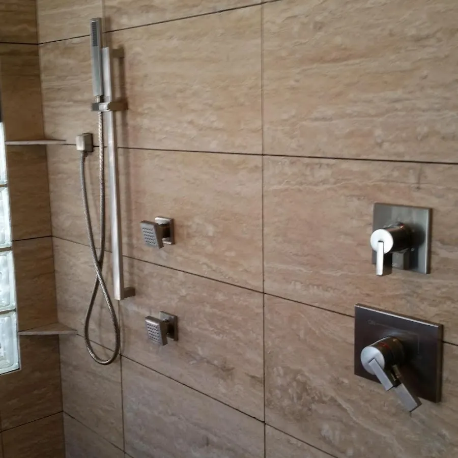 Shower fixture installation for Water Heater Replacement in Enterprise